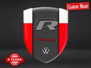 VW Etiqueta Impermeable Resistente Deporte Personalizable